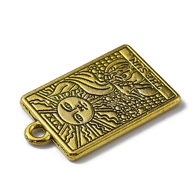 Zinc Alloy Pendants PALLOY-WH0105-05E-AG-1