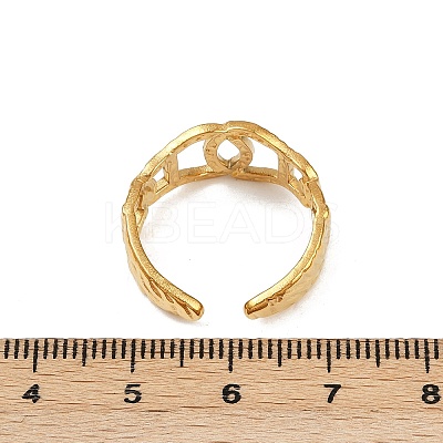 304 Stainless Steel Cuff Open Rings for Women LS-RJEW-H255-01G-01-1