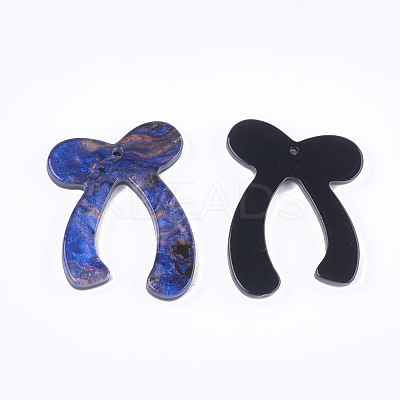 Cellulose Acetate(Resin) Pendants X-KY-T008-12D-1