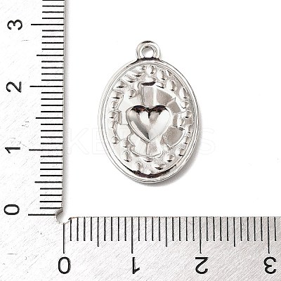 304 Stainless Steel Pendants STAS-H482-05P-1