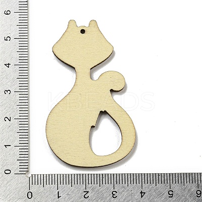 Wood Pendants WOOD-M012-02R-1