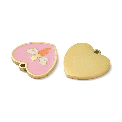 Ion Plating(IP) 316L Surgical Stainless Steel Pendants STAS-D035-19G-1