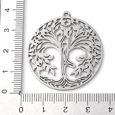 Non-Tarnish 304 Stainless Steel Pendants STAS-R116-08P-1