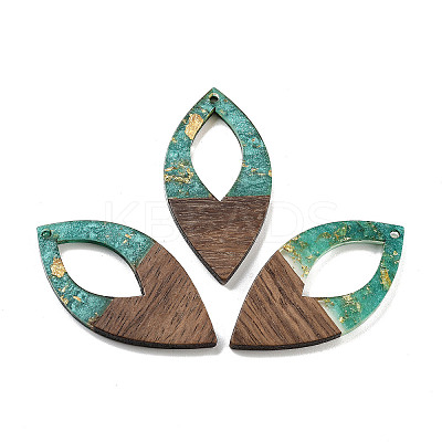 Walnut Wood Pendants FIND-Z050-06F-1
