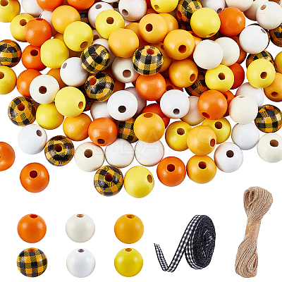 DIY Wood Beads Jewelry Making Kits DIY-PH0002-51-1
