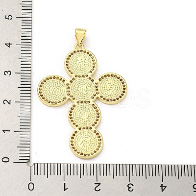 Brass with Cubic Zirconia Pendants FIND-Z023-08F-1