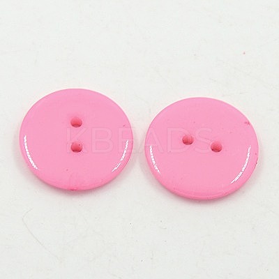 Acrylic Sewing Buttons BUTT-E084-A-09-1