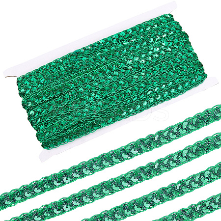 Metallic Braided Lace Trim OCOR-WH20020-24G-1