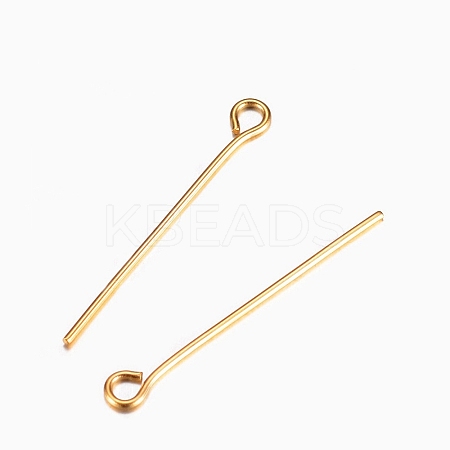 304 Stainless Steel Eye Pins STAS-I318-D05-G-1