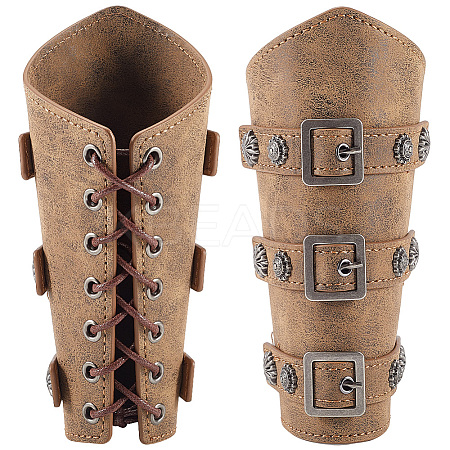 Adjustable Imitation Leather Cord Bracelet AJEW-WH0010-51A-1