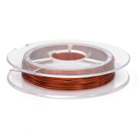 Round Copper Jewelry Wire CWIR-R005-0.3mm-11-1