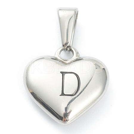 304 Stainless Steel Pendants STAS-P278-01D-P-1