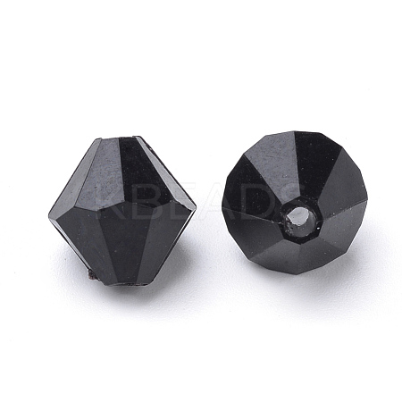 Transparent Acrylic Beads X-TACR-S146-6mm-27-1