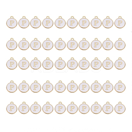 Golden Plated Alloy Charms ENAM-SZ0001-25A-P-1