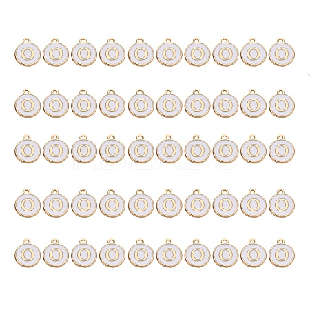 Golden Plated Alloy Charms ENAM-SZ0001-25A-O-1