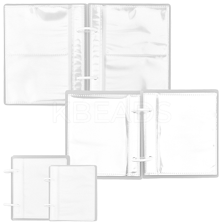 2 Sets 2 Styles 4/6 Inch PP Loose Leaf Photo Albums AJEW-FH0003-97-1