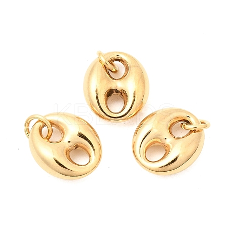 304 Stainless Steel Pendants X-STAS-P441-01G-1