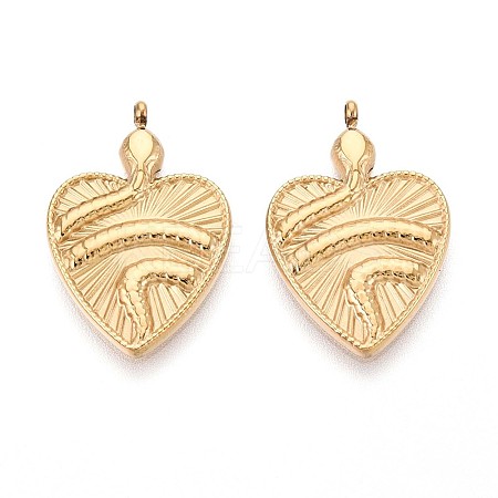 304 Stainless Steel Pendants STAS-N109-181G-1