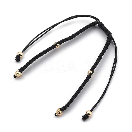 Braided Nylon Bracelet Making AJEW-JB00721-05-1