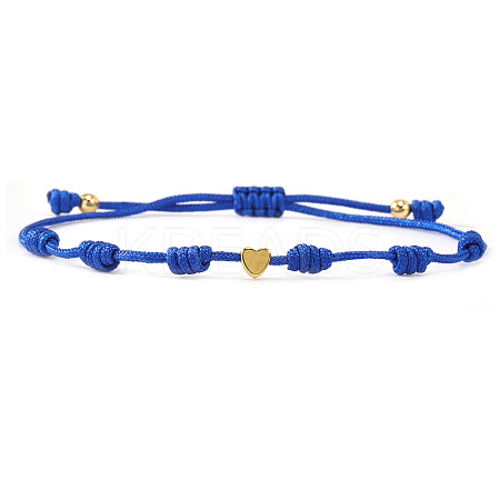 Adjustable Nylon Cord Braided Bracelets AN6953-3-1