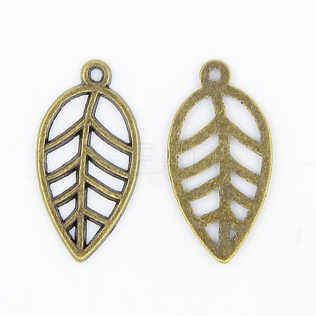 Tibetan Style Alloy Pendants TIBEB-A101914-AB-LF-1