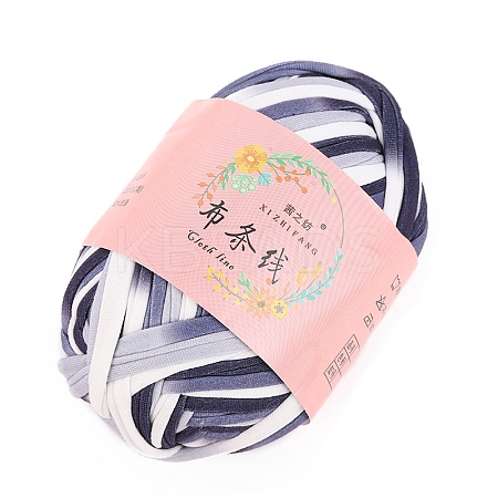 Super Bulky Gradient Color Polyester Cloth Strip Yarn PW-WGFCD5C-41-1