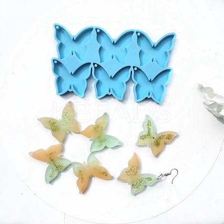 Butterfly Pendant Silhouette Silicone Molds DIY-F109-14-1