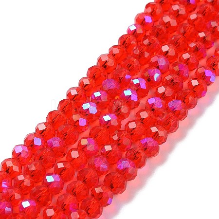 Electroplate Glass Beads Strands LS-EGLA-A034-T8mm-L05-1
