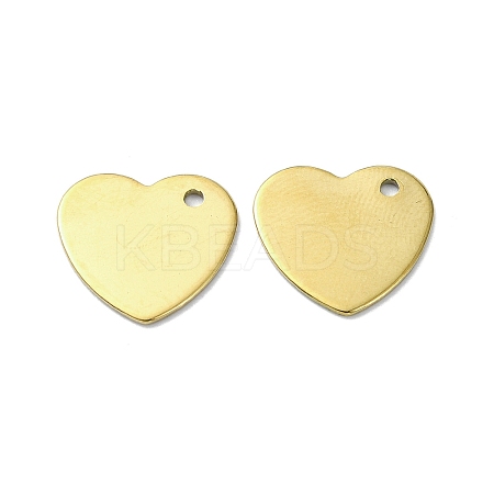 Ion Plating(IP) 201 Stainless Steel Charms X-STAS-H191-01C-G-1