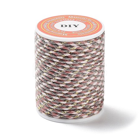 4-Ply Polycotton Cord with Metallic Thread OCOR-Z003-D116-1
