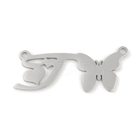 Non-Tarnish 304 Stainless Steel Pendants STAS-L279-002P-T-1