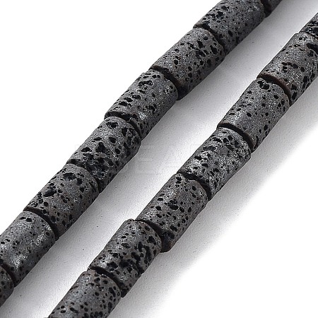 Natural Lava Rock Beads Strands G-H303-C22-1