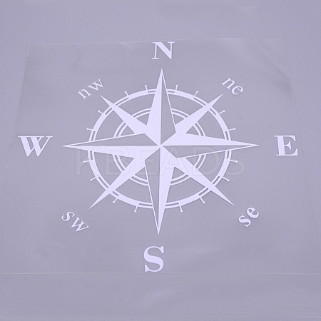 Waterproof PVC Adhesive Sticker Car Stickers DIY-WH0168-70B-1