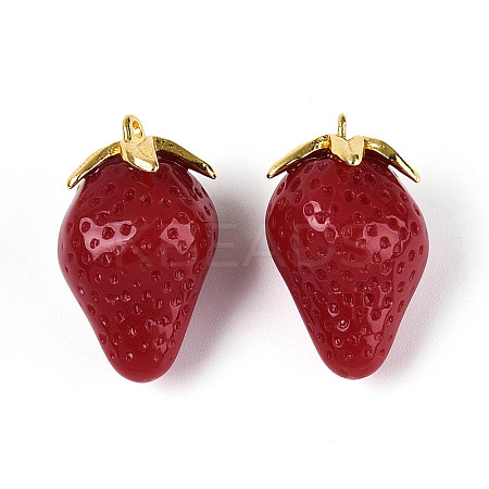 Opaque Acrylic Pendants SACR-T017-89A-1