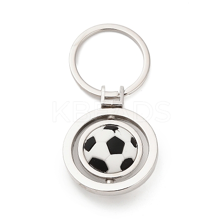 Zinc Alloy Keychains KEYC-I117-02P-02-1