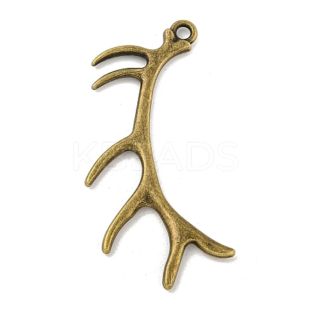 Tibetan Style Alloy Big Pendants TIBEP-3788A-AB-FF-1