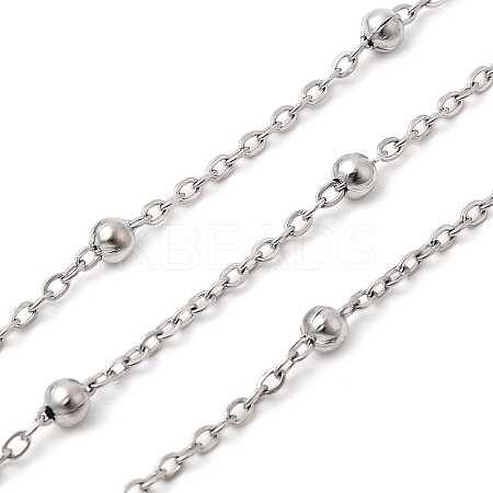 304 Stainless Steel Cable Chains CHS-L033-01P-03-1