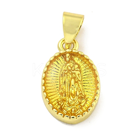 Rack Plating Brass Enamel Pendants KK-B091-15F-1