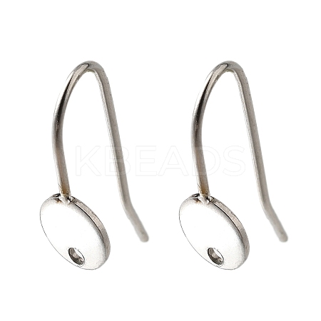 304 Stainless Steel Earring Hooks LS-STAS-B087-09A-P-1