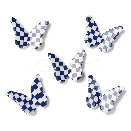 Opaque Resin Cabochons RESI-I035-01A-1