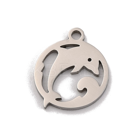 Non-Tarnish 201 Stainless Steel Charms LS-STAS-U016-06P-01-1