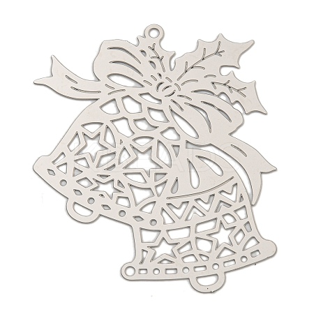 Christmas Theme 201 Stainless Steel Pendants STAS-S147-07P-A-1