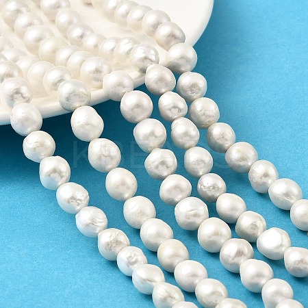Natural Edison Pearl Beads Strands PEAR-B004-01A-03A-1