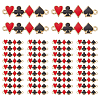 40Pcs Playing Theme Zine Alloy Enamel Connector Charms ENAM-CA0001-82-7