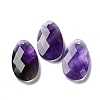Natural Amethyst Pendants G-G069-04C-1