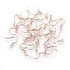 304 Stainless Steel Earrings Hooks STAS-P227-06RG-1