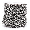 Alloy Teardrop with Twining Chains LCHA-T001-12P-3