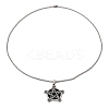 Non-Tarnish 201 Stainless Steel Pendant Necklaces NJEW-B095-03-2