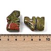 Natural Unakite Rabbit Display Decorations G-R007-02B-3