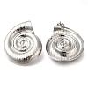 304 Stainless Steel Conch Stud Earrings EJEW-I312-10P-1